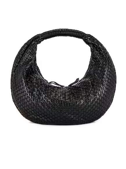 Cleobella Woven Leather Hobo Bag